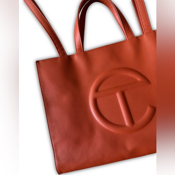 Telfar Medium Shopping Bag Tan w/ dustbag - Picture 6 of 11